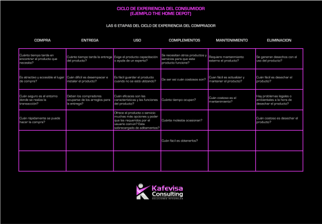CICLO EXPERIENCIA CONSUMIDOR